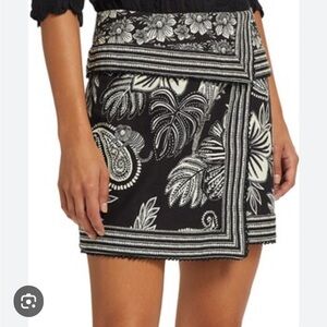 FARM Rio Wrap Pasley Skirt sz 29 (8-10) Like New!